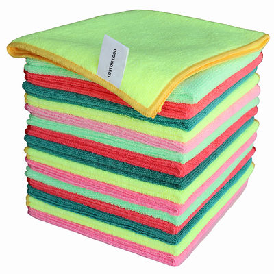 Machine Washable Material Microfiber Polishing Cloth For Cleaning And Detailing Custom