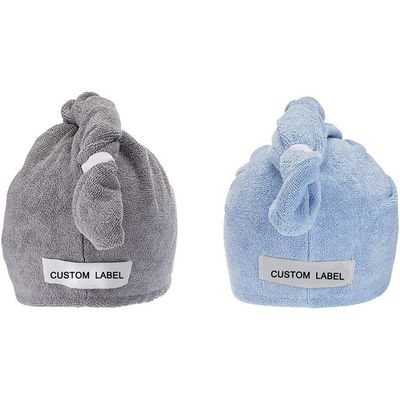 Super Absorbent Women Microfiber Turban Towel For Long Hair