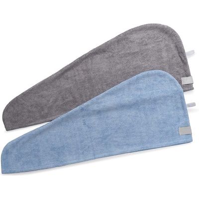 Super Absorbent Women Microfiber Turban Towel For Long Hair