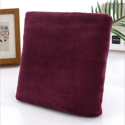 Eco Friendly Microfibre Bath Towel Coral Velvet 40x80 No Odor