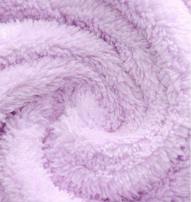 Coral Fleece 16x7cm Face Cleansing Headband With Bowknot