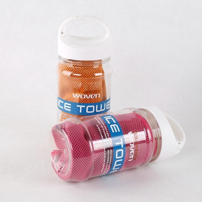 Colorful Microfiber Sport Ice Wet Towel Around Neck 30x100cm